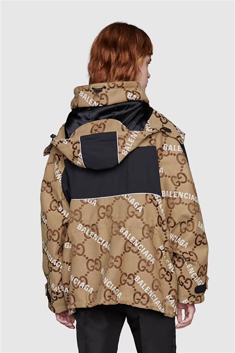 gucci balenciaga crystal jacket|gucci x balenciaga hacking.